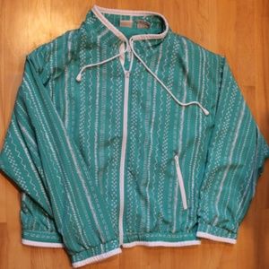 Vintage Ellesse Patterned Jacket Windbreaker